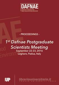 1st Post graduate scientists meeting 2016