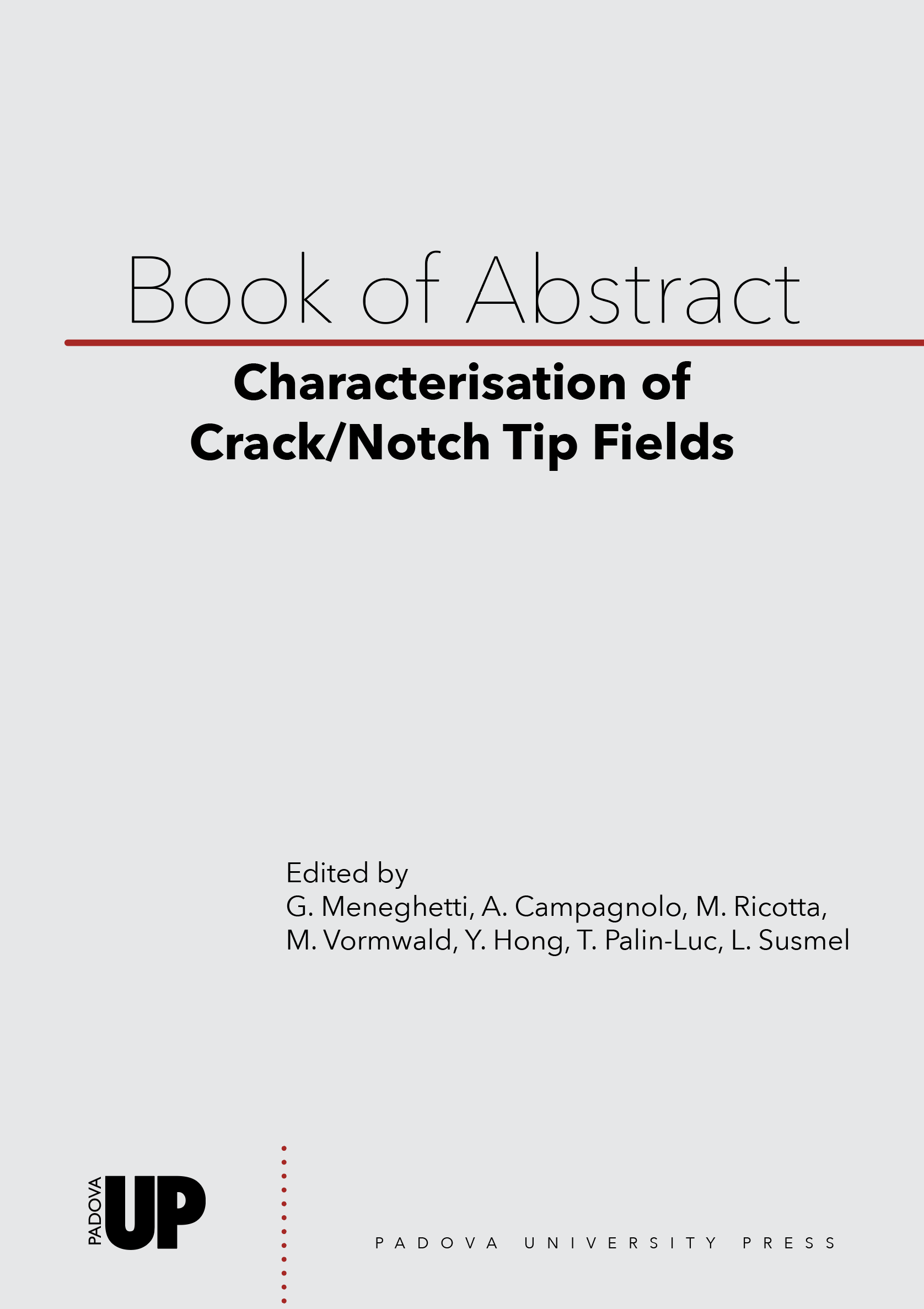 cover Characterisation of Crack/Notch Tip Fields