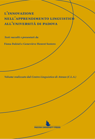 L' innovazione nell'apprendimento linguistico all'Università di Padova