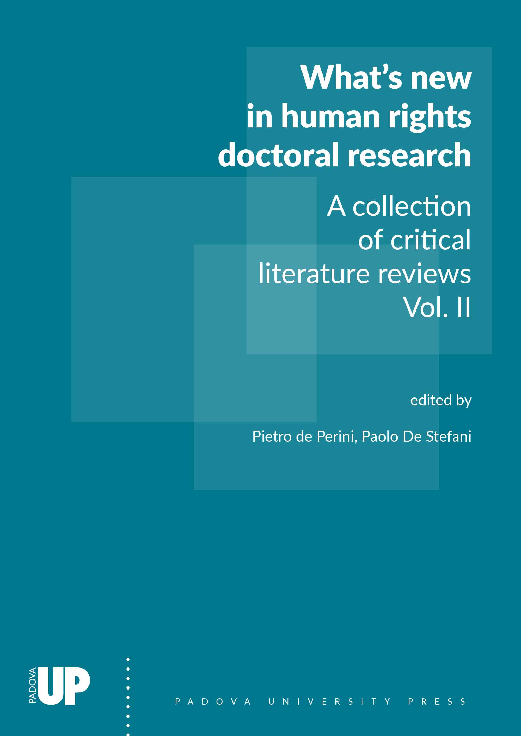 What’s new in human rights doctoral research