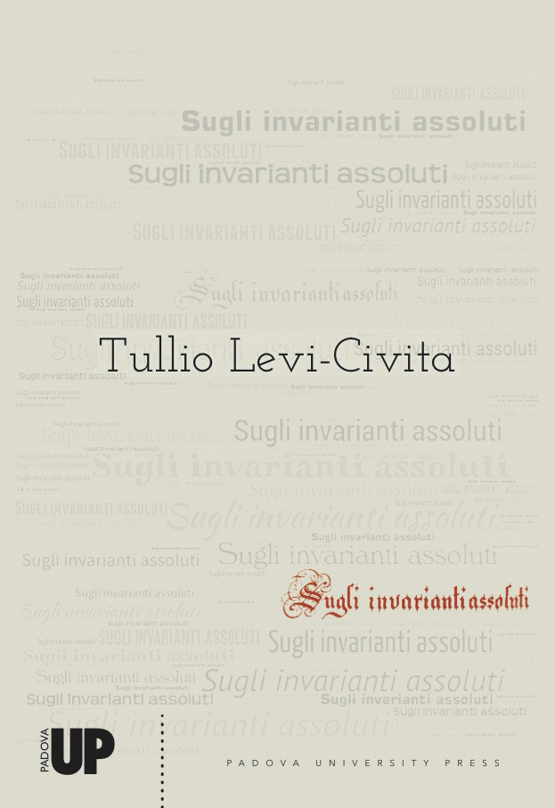 Tullio Levi-Civita - Sugli invarianti assoluti